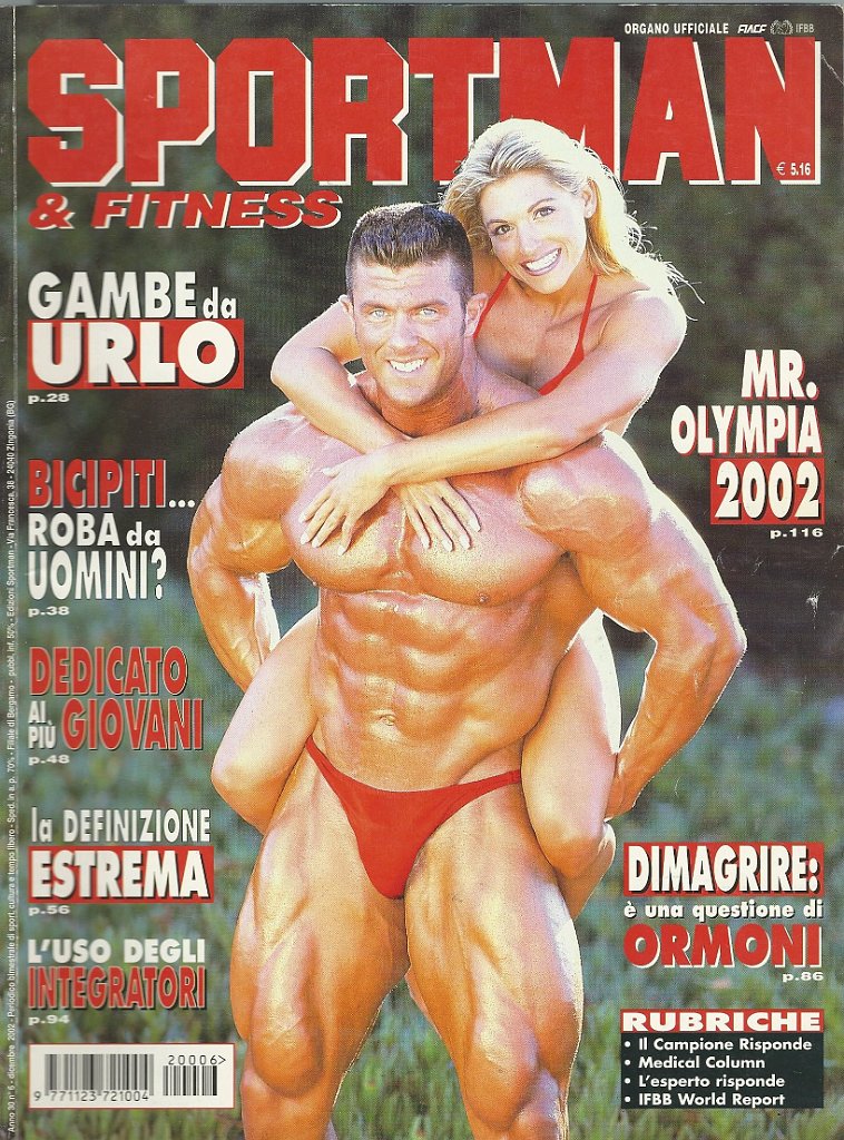 1a_Cover Magazine Sportman_Dicembre 2012